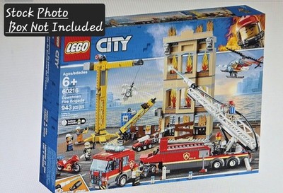 Lego 60216 Downtown Fire Brigade Town City Fire Incomplete No Box or Instruction