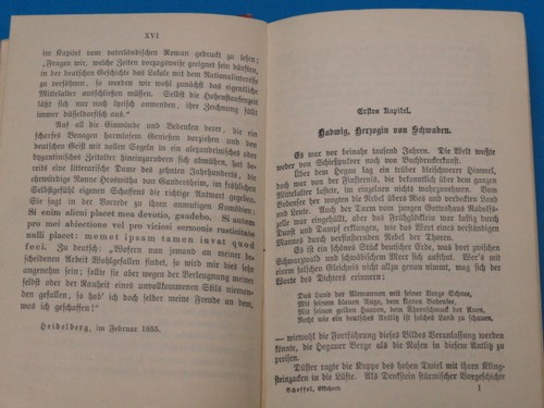 EKKEHARD Eine Geschichte Aus Dem Zehnten Jahrhundert 1902 Joseph Von Scheffel - Picture 7 of 8
