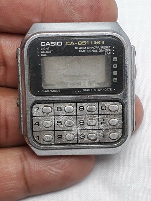 Vintage Casio 134 Ca-851 Calculator Watch Case As A Parts | eBay
