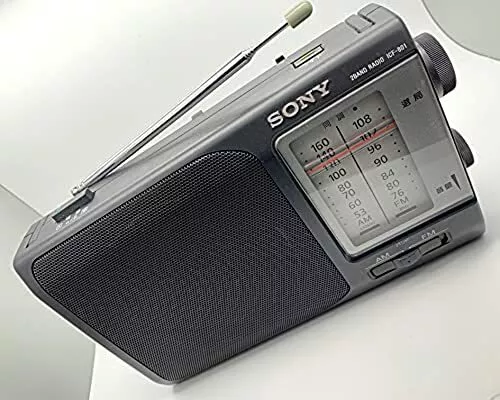 Sony Fm / Am Handy Portable Radio Icf-801 from Japan F/S