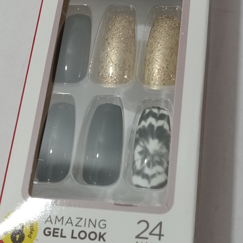 Kiss Pegamento en uñas prensadas uñas brillo fantasía múltiples estilos VER VIDEO - Imagen 11 de 32