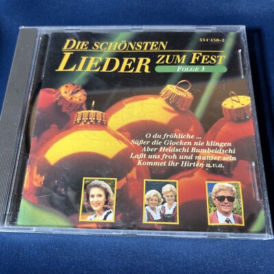 Die schönsten Lieder zum Fest Folge 3 - CD Zustand Gut @C23