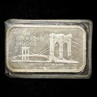The Brooklyn Bridge Vintage 1 oz Fine Silver Bar