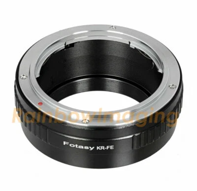 FOTASY KONICA lens to Sony E-mount NEX-7 NEX-6 NEX-5R NEX-5N NEX-5 a6600 a6500 adapter