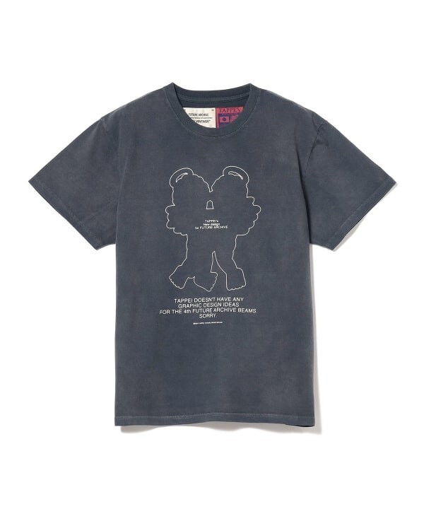 ASK availability First) BEAMS TAPPEI × FUTURE ARCHIVE / PRINT TEE  