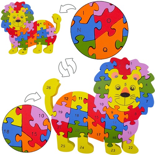 Wooden Jigsaw Puzzle For Kids 123 