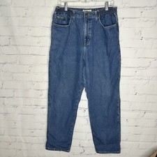 L.L Bean size 14 women  s original fit relaxed flannel lined jeans