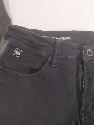 G-STAR RAW Motac-0 Skinny 3D Deconstructed Stretch Moto Black