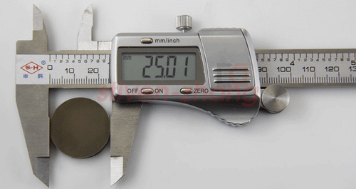 10pcs Ultra-thin 25mm x 1mm N50 strong disc round Rare Earth Neodymium magnets - Picture 3 of 3