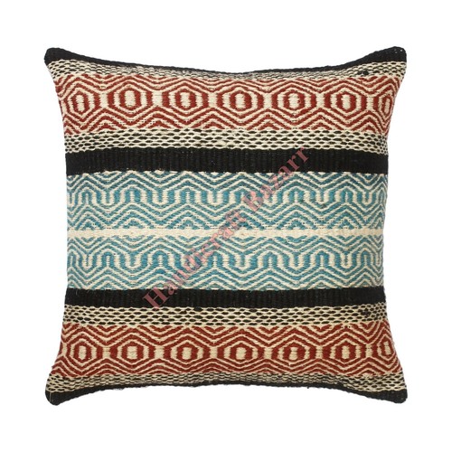 Throw Pillow Cushion Cover Wool Jute Pillow Cases Jute Home Decor 2 Pcs Christma - Picture 37 of 75