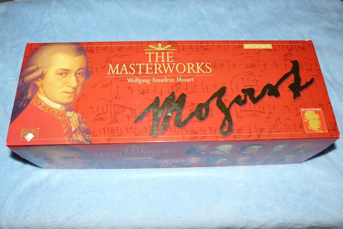 モーツァルト 40枚組CD ボックス THE MASTERWORKS Release “The