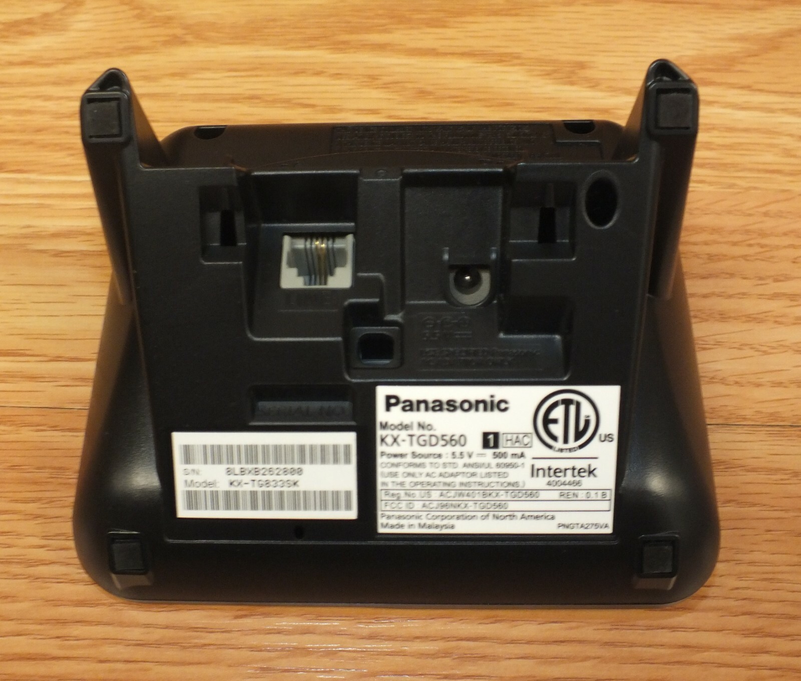 Genuine Panasonic (KXTGD560) Bluetooth Cordless Phone Answering System