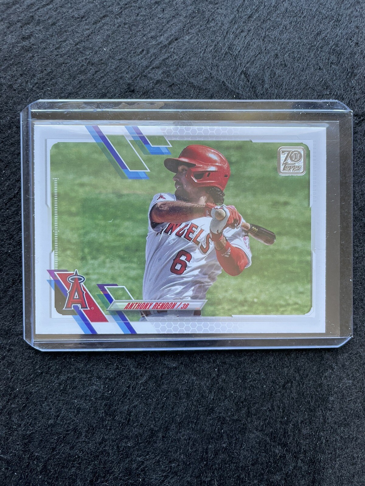 2021 Topps Series 2 Anthony Rendon Photo Variation SP #550 LA Angels