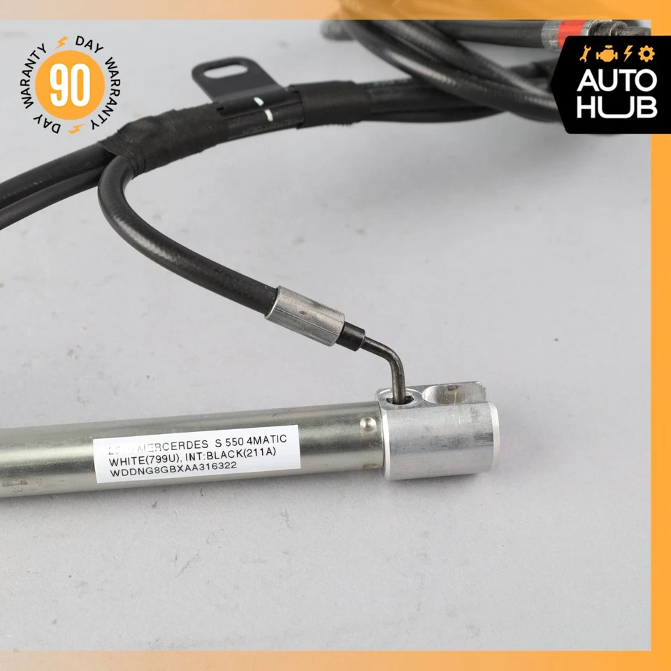 07-14 Mercedes W221 S550 CL550 Trunk Lid Pull Down Hydraulic Cylinder OEM - Image 4 of 4