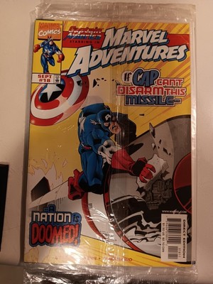 MARVEL COMICS DIRECT EDITION SEPT #18 CAPTAIN AMERICA IN MARVEL ADVENTURES NEW
