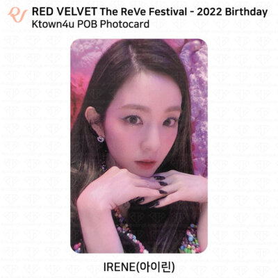 Red Velvet The Reve Festival 2022 Birthday Photocard POB KT4 AM MS