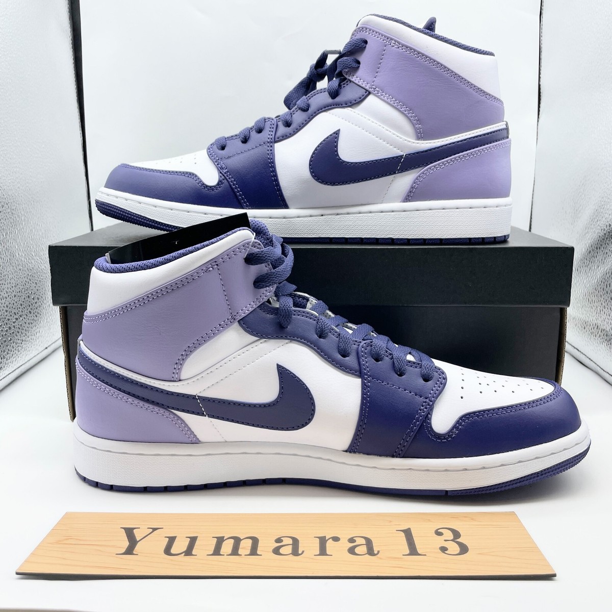 Nike Air Jordan 1 Mid Sky J Purple White DQ8426-515 Men's