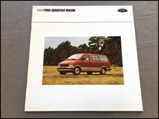 1990 Ford Aerostar Van 16-page Original Car Sales Brochure Catalog