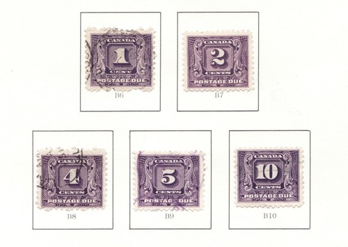 1930 - 1932 / Medallion / Postage Due / Misc. / KGV / USED F to VF - est$87 - Picture 2 of 4