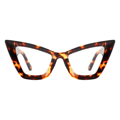 Donna Sole Oversize Occhio di Gatto Quadrato Trapezio Farfalla