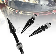Black Windshield Spikes Bolts Kit For Harley Street Glide Special FLHXS FLHX