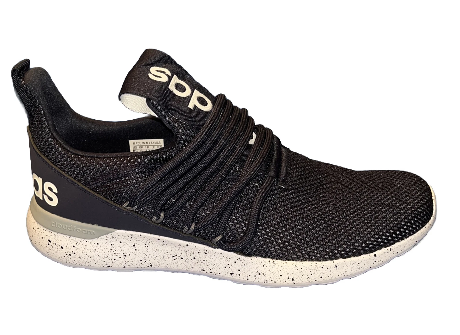 Sneakers comfort Adidas da uomo blu navy Cloudfoam taglia 8 5 anima spezzata