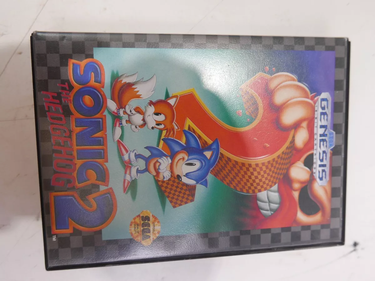 SONIC THE HEDGEHOG 2 - Sega Genesis - COMPLETE Game w/ BOX