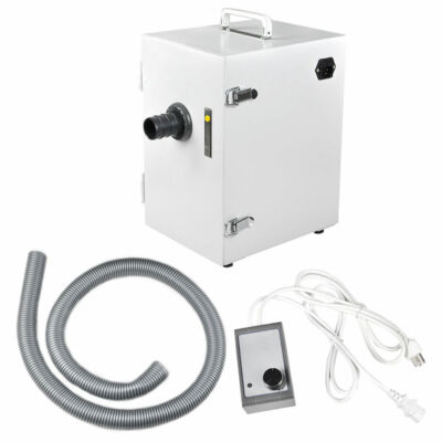 110v Dental Lab Digital Single Row Dust Collector Vacuum Cleaner Suction Base