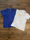Girls Uniform Polos Size M 10-12