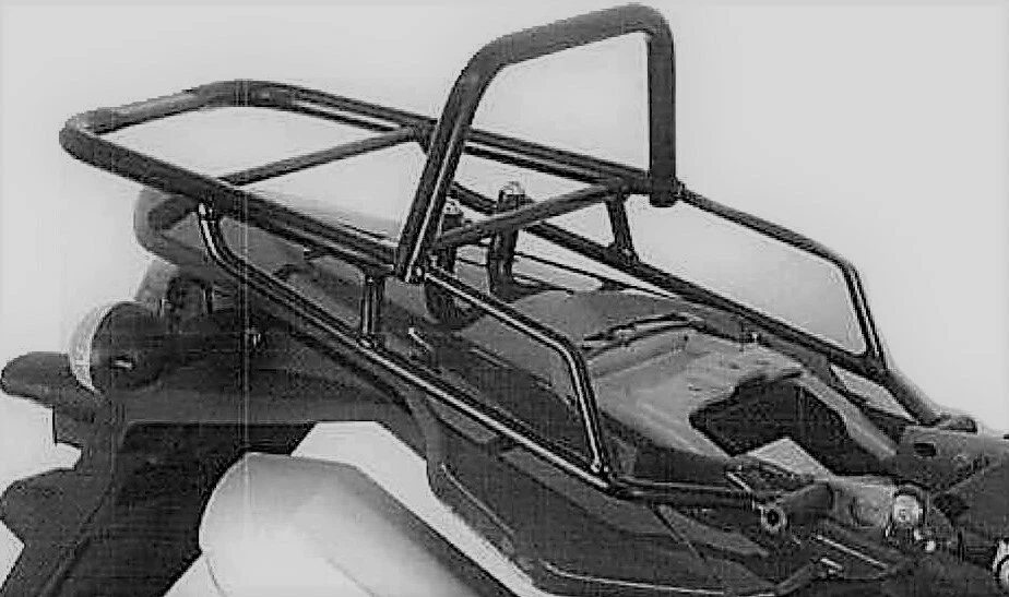 Yamaha XT125 R/X Pipe Luggage/Top Box Rack - Black HEPCO & BECKER (From 2005)  - Imagem 2 de 4