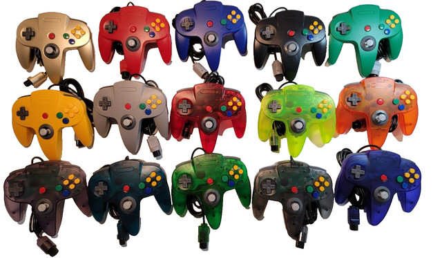 Contrôleur pour Nintendo 64 N64 différentes couleurs