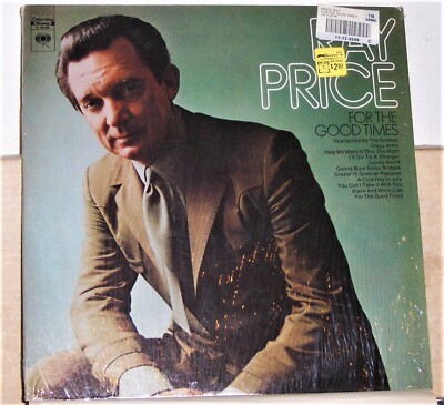 Ray Price - For the Good Times - 1970 Vinyl LP Record Album