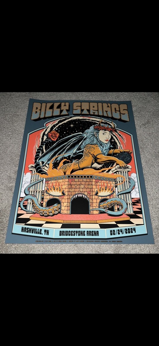 Billy Strings Bluegrass Star Nashville Bridgestone 2/24 2024