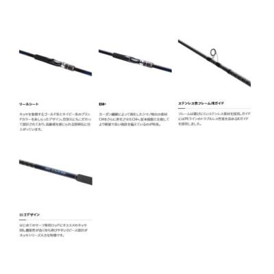 Shimano 22 NESSA BB S106MH Seabass Spinning rod 3 pieces From