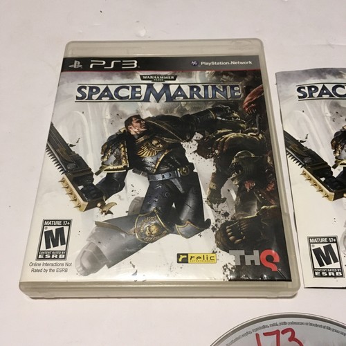 Warhammer 40.000: Space Marine (Sony PS3) CIB mit Handbuch getestet funktioniert - Bild 2 von 4