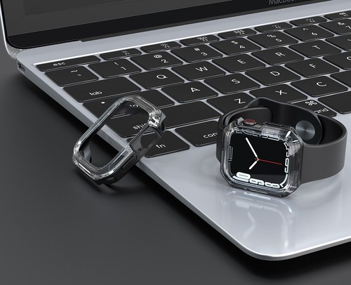 Etui na APPLE Watch Ultra 2 49mm Series 9 8 7 6 5 SE Silikonowe etui pancerne Cover - Zdjęcie 9 z 18