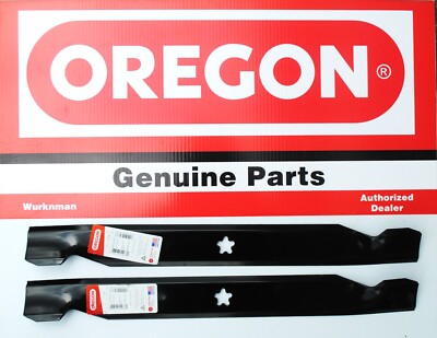 2 pack Oregon 195-039 Heavy Duty Blades for 42'' Craftsman 138971, 139775, 138791