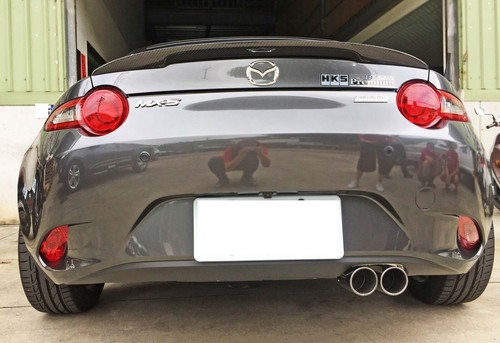 Unpainted For Mazda MX5 MX-5 Miata ND Convertible P Type Trunk Spoiler 2015-2023 - Picture 6 of 6