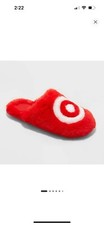 Wondershop Target 360 Exclusive Red Holiday Slippers Medium 7/8 Unisex TikTok