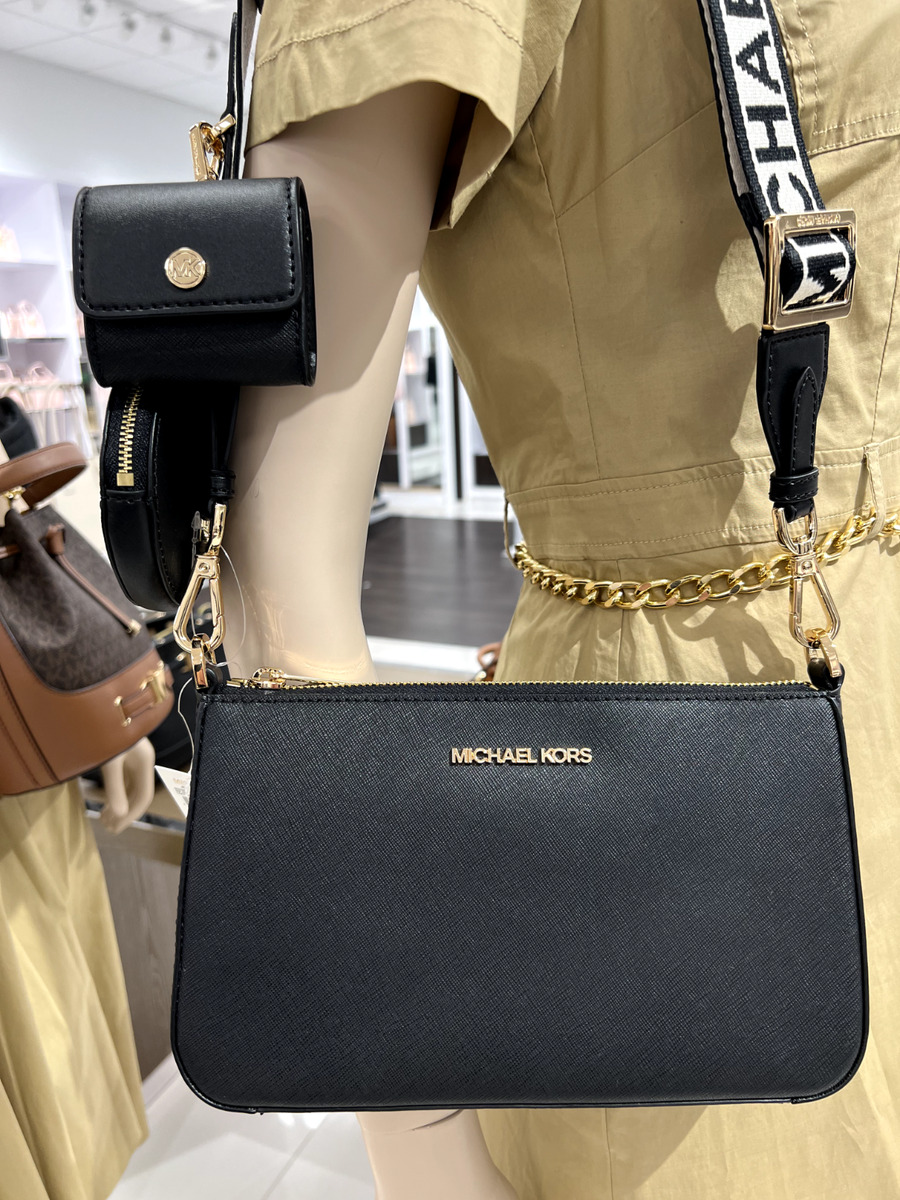 MICHAEL KORS Saffiano Leather 3-in-1 Crossbody Review