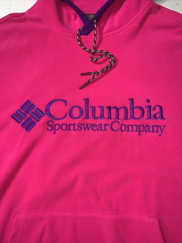 Preowned- Vintage Opening Ceremony x Columbia 80’s Graphic Logo Hoodie Mens (M) - Imagem 2 de 4