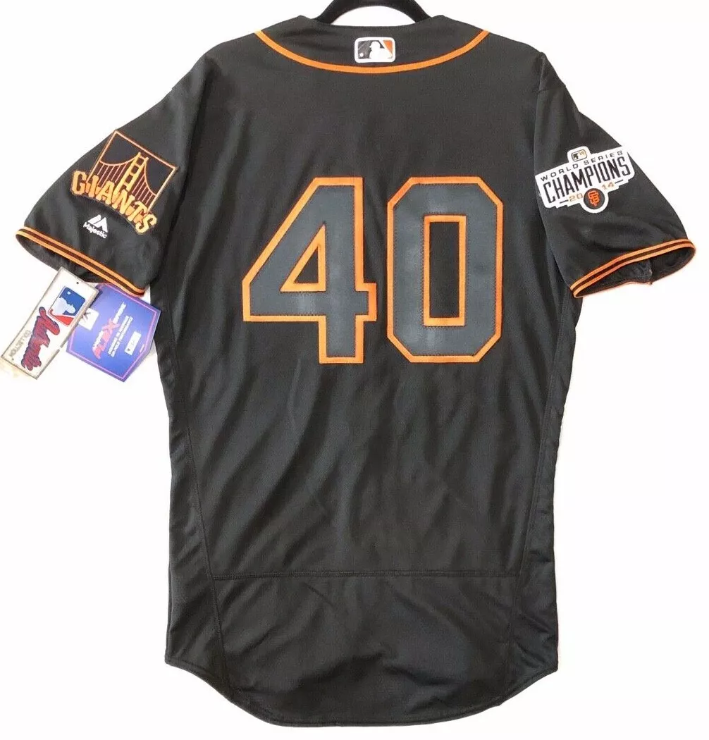 MAJESTIC 48 XL, SAN FRANCISCO GIANTS MADISON BUMGARNER, FLEX BASE Jersey  NICE