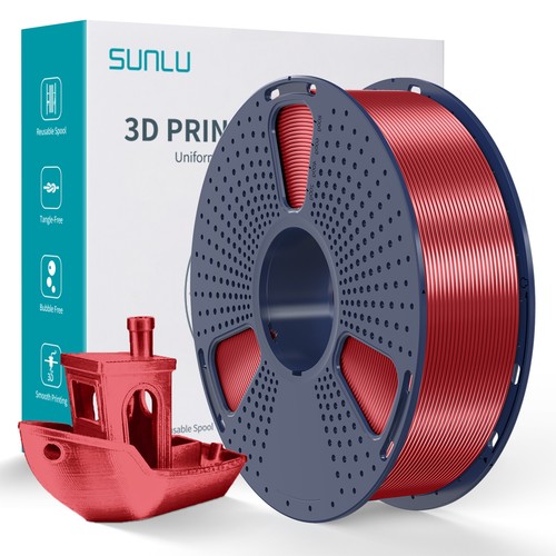 【ACQUISTA 10 PAGA 6】SUNLU 1,75MM SETA PLA+ filamento lucido 1KG bobina doppia/tri/arcobaleno - Foto 24 di 53