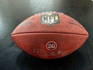 Andy Dalton Signed Football Cincinnati Bengals Autograph &hellip;