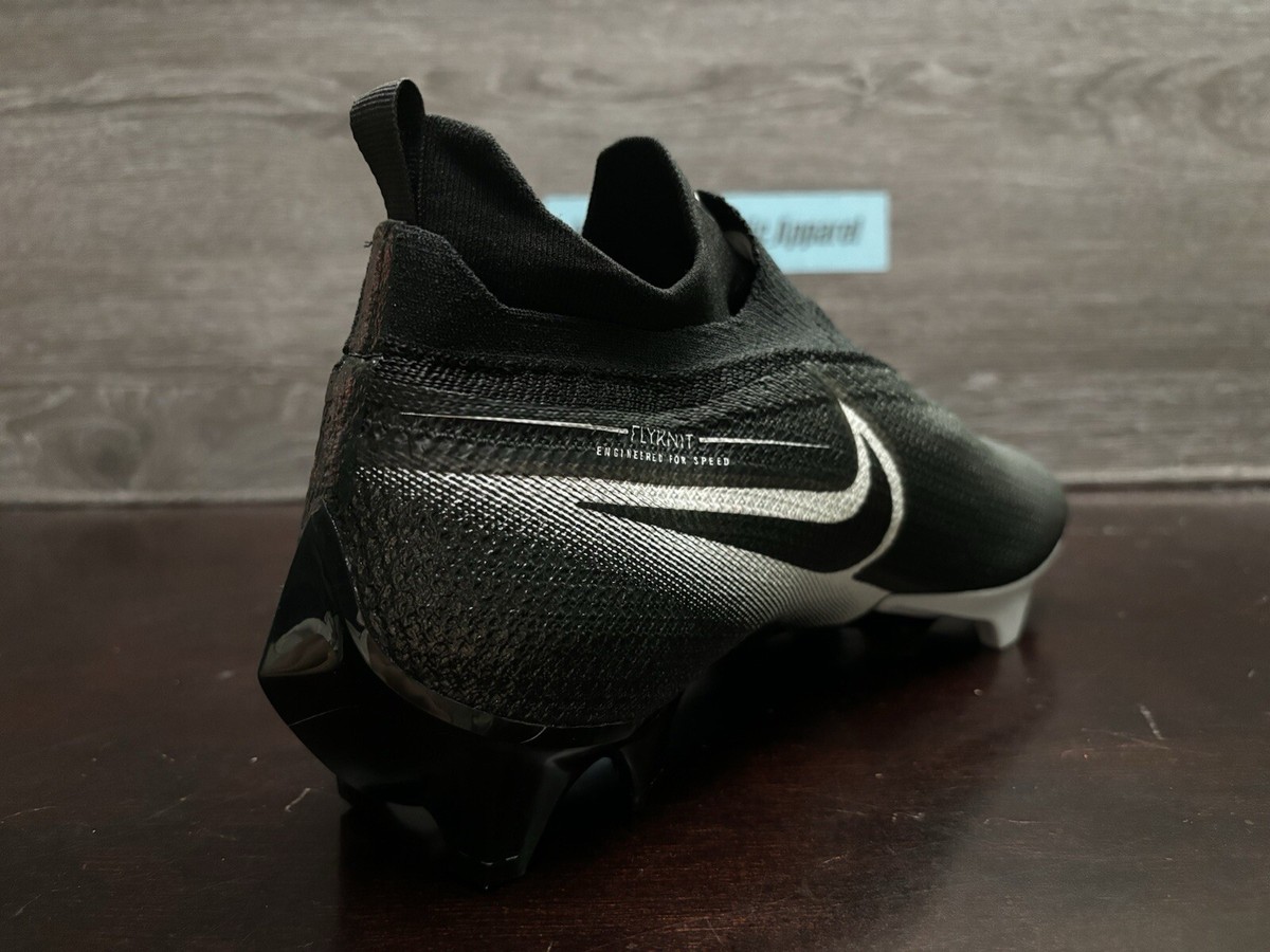 Nike Vapor Edge Elite 360 Black White Football Cleats Men
