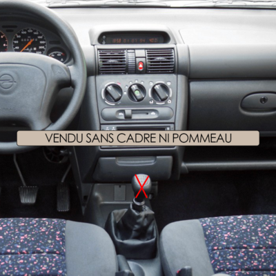 Soufflet De Levier De Vitesse Pour Opel Tigra 1993-2001 - 9 Coloris, 5 Surpiqûres - Neuf - Fabriqué En France