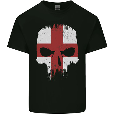 Scozia Bandiera Teschio Scozzese Biker Gotico Uomo S/S Baseball T-Shirt Scozia Bandiera Teschio Scozzese Biker Gotico Uomo S/S Baseball T-Shirt