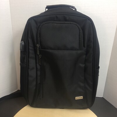 Codi Fortis 15.6'' Laptop Backpack Black FOR700-4 w Built In USB Charging Port