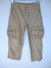 Polo Ralph Lauren Boys Sz 10 Cargo Pants Khaki Tan Cotton Ripstop 24x25