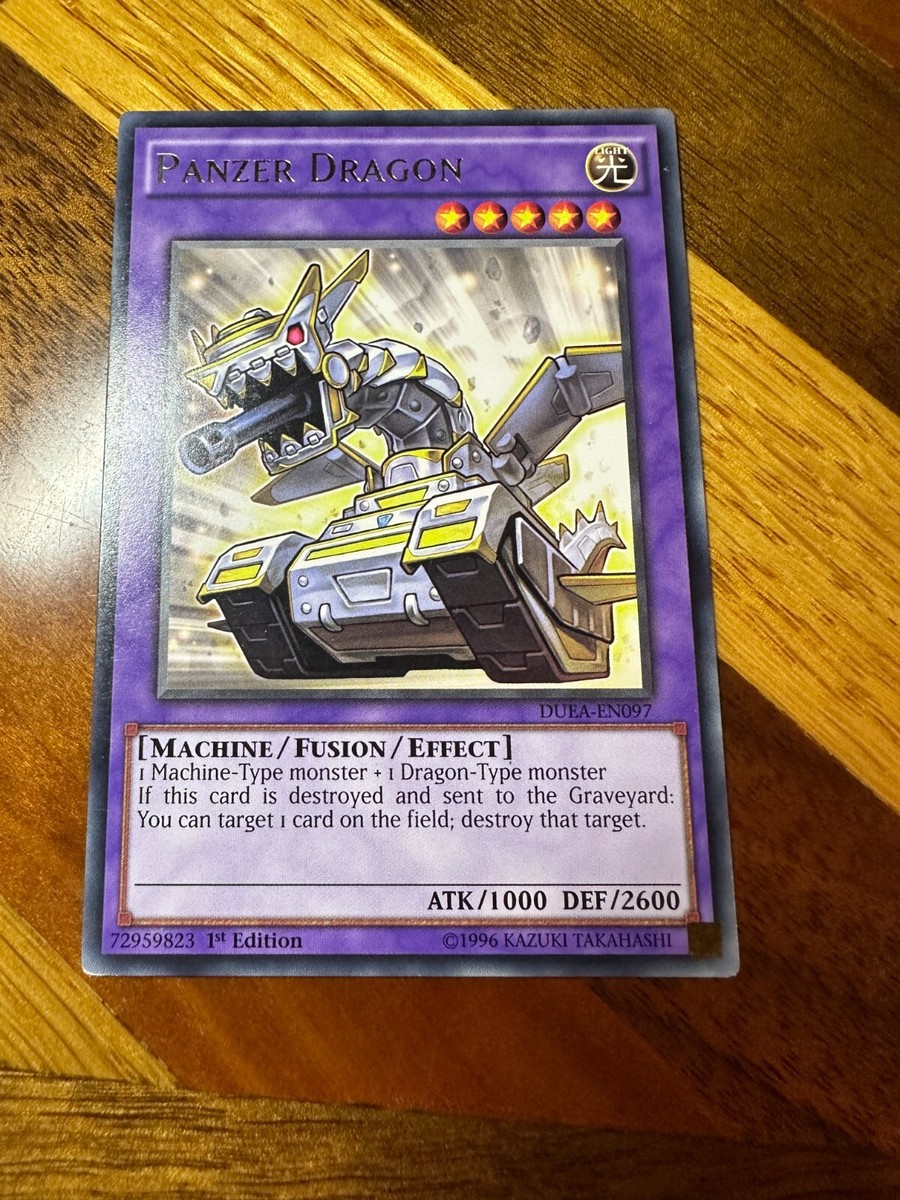 Yu-Gi-Oh! Karte – Panzer Dragon (DUEA-EN097), Unlimited Edition, Rare, Aus Duelist Alliance